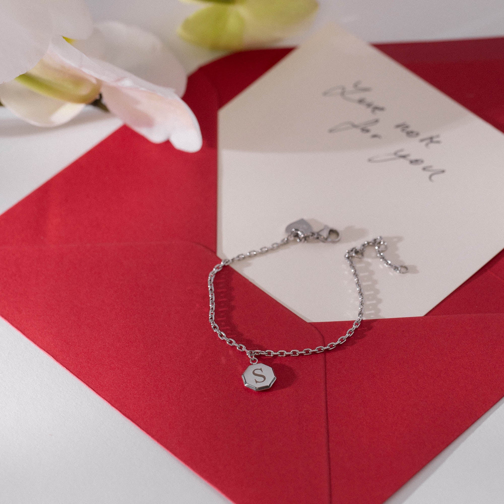 purelei-beloved-armband-gravierbar-achteck-anh-nger image 7