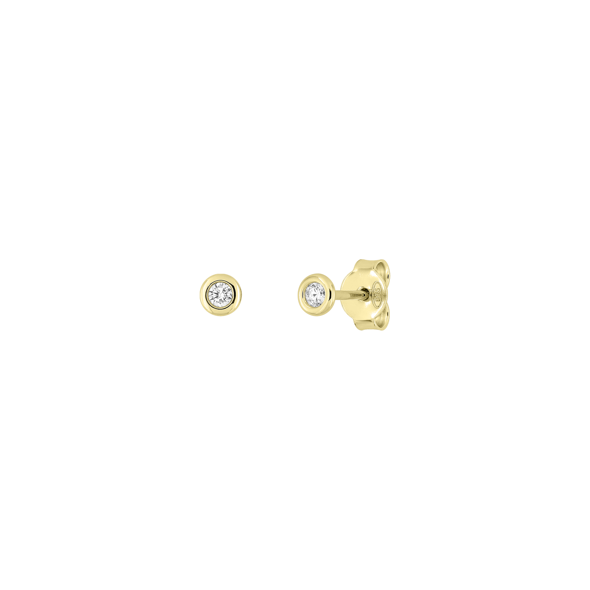xenox-zarge-classic-ohrringe-925-sterlingsilber-mit-lab-grown-diamonds image 1