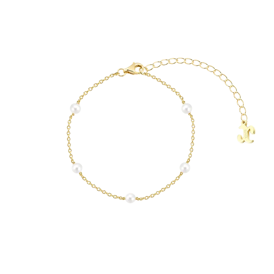 xenox-pearl-sea-armband-925-sterlingsilber-18k-vergoldung-mit-perlen image 1