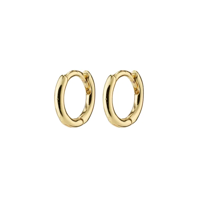 pilgrim-eanna-huggie-hoops-goldplattiert-chunky-click image 1