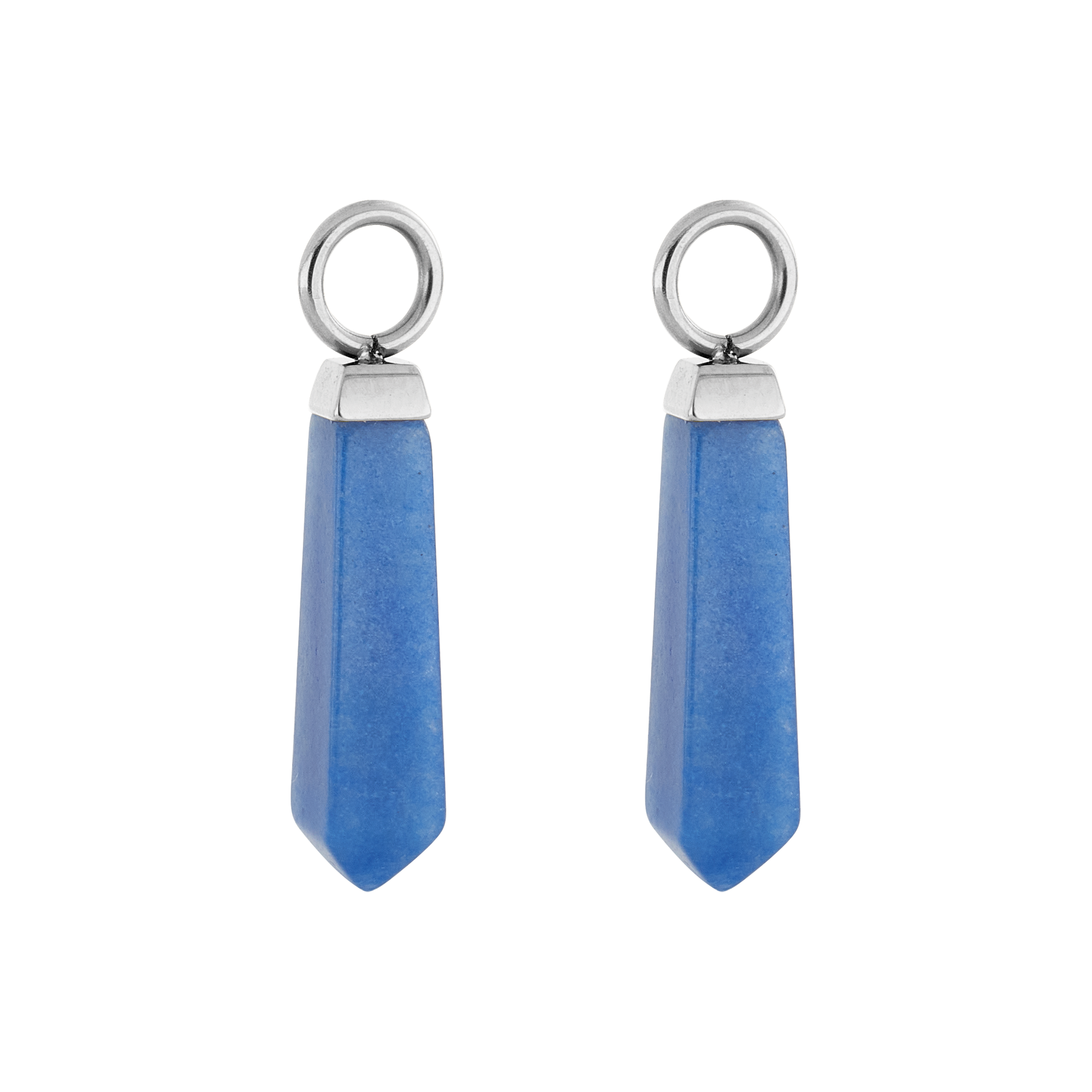 coeur-de-lion-ear-me-up-charm-obelisk-silber-blau-sodalith-paar image 2