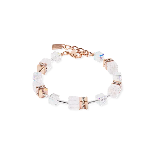 coeur-de-lion-geocube-iconic-nature-armband-ros-gold-wei image 1