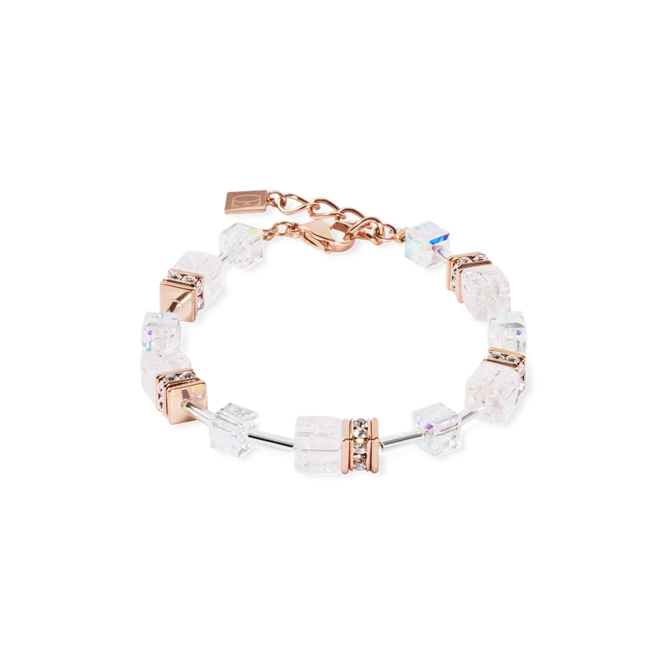 coeur-de-lion-geocube-iconic-nature-armband-ros-gold-wei image 1
