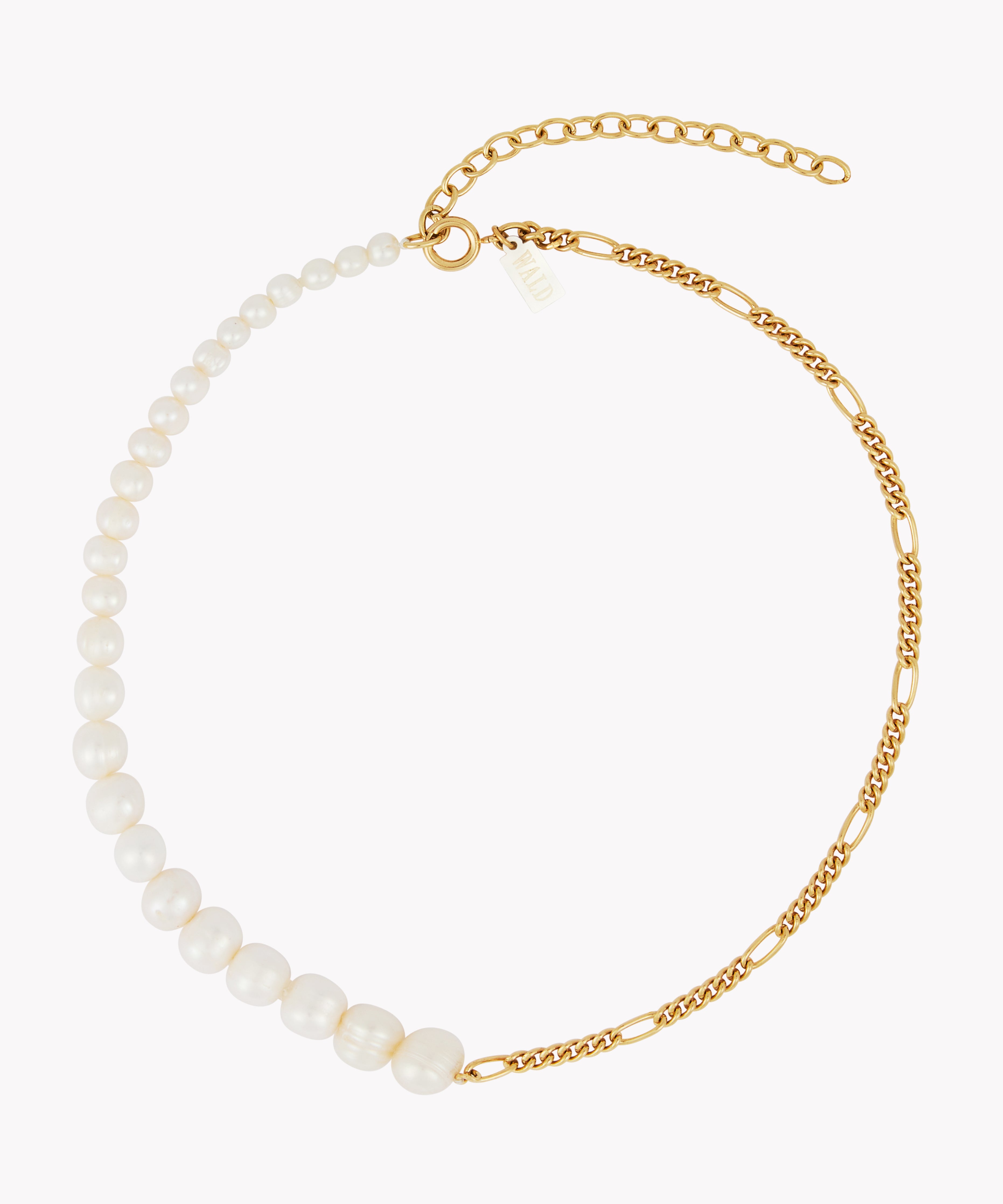 wald-berlin-pas-de-deux-necklace-s-wasserperlen-kette-verstellbar-38-48-cm-gold image 3