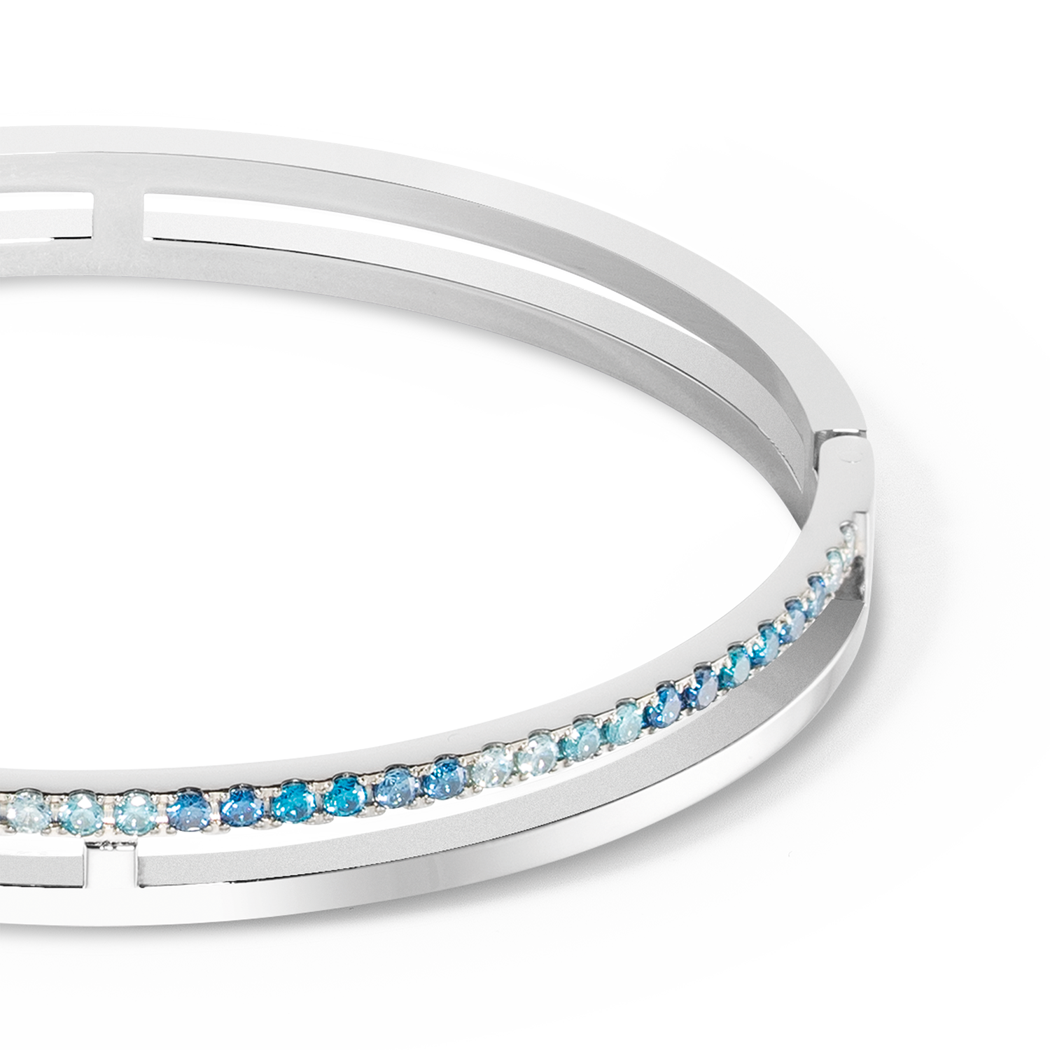 coeur-de-lion-eternal-unity-armreif-silber-blau image 2