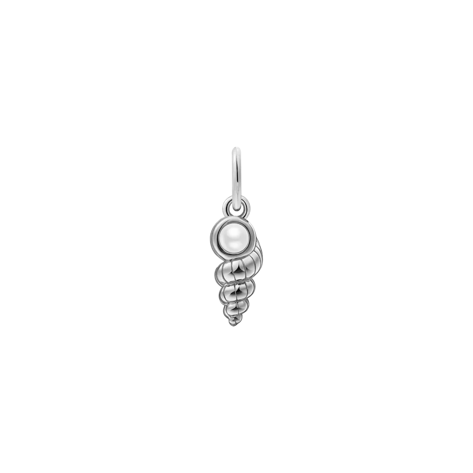 xenox-muschel-charm-925-sterlingsilber-rhodiniert image 1