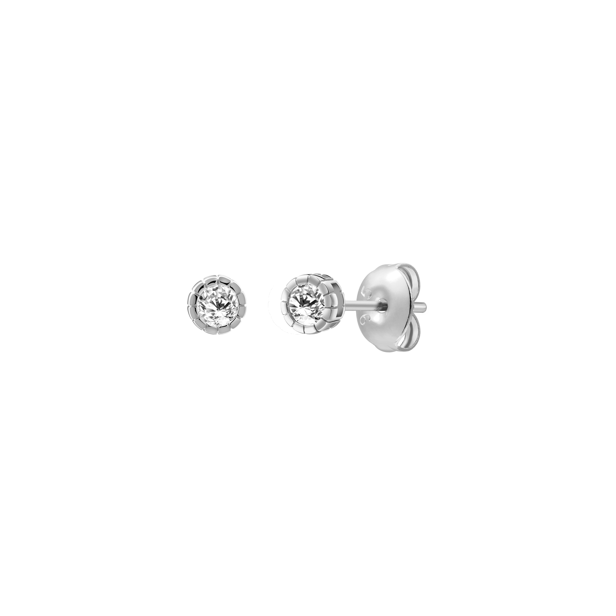 xenox-pure-essentials-ohrringe-925-sterlingsilber-rhodiniert-mit-zirkonia-5 image 1
