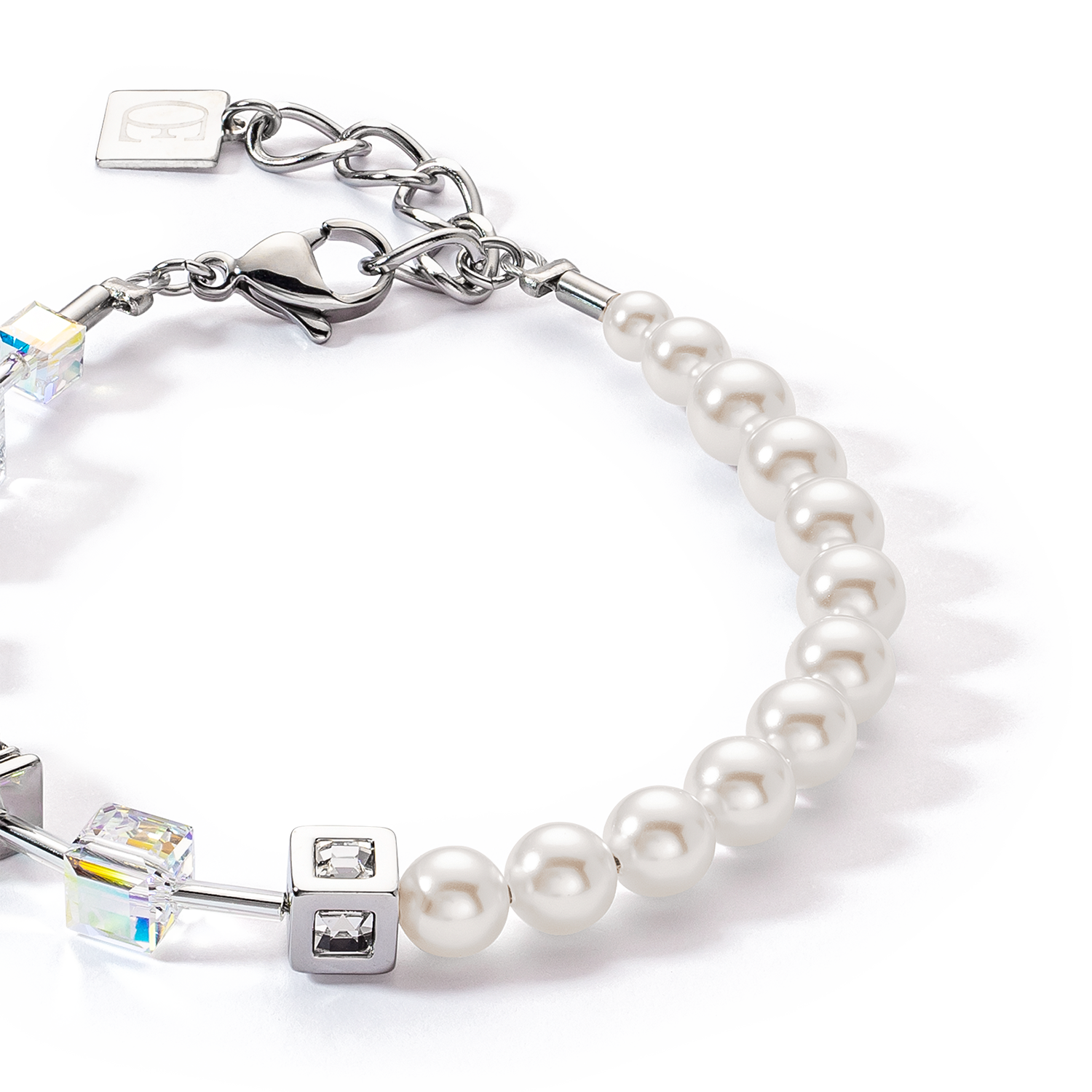 coeur-de-lion-geocube-precious-fusion-pearls-armband-wei image 2