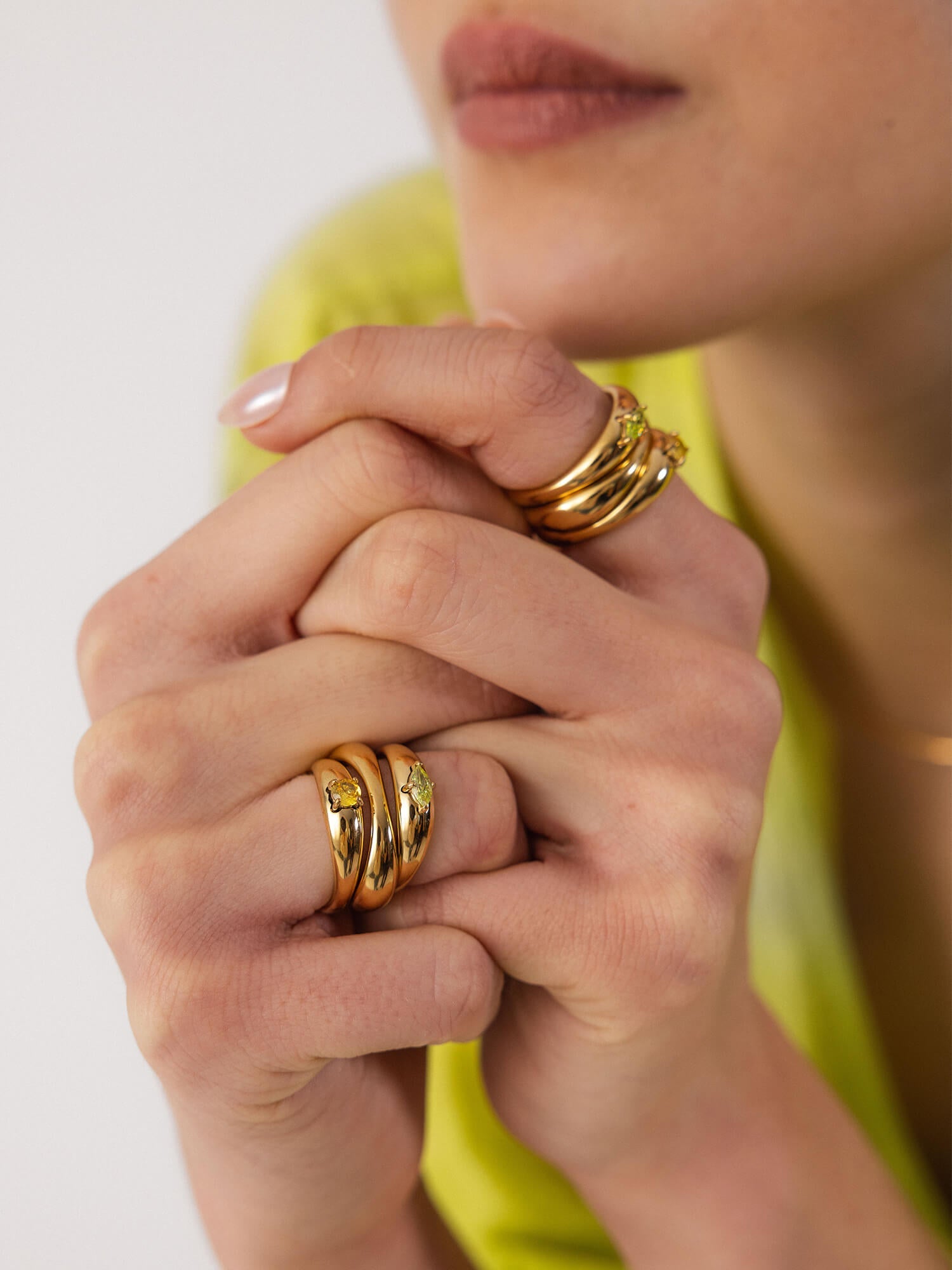 purelei-soft-curve-ring-set-3er-stapel-ring-set-mit-farbsteinen image 5