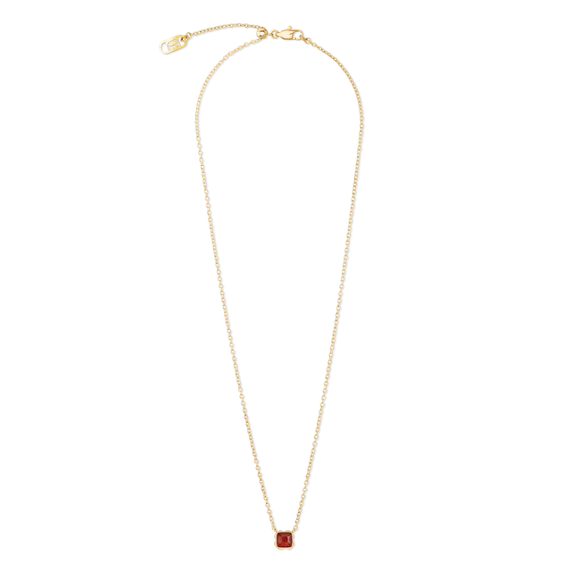 coeur-de-lion-birthstone-januar-halskette-roter-achat-gold image 1