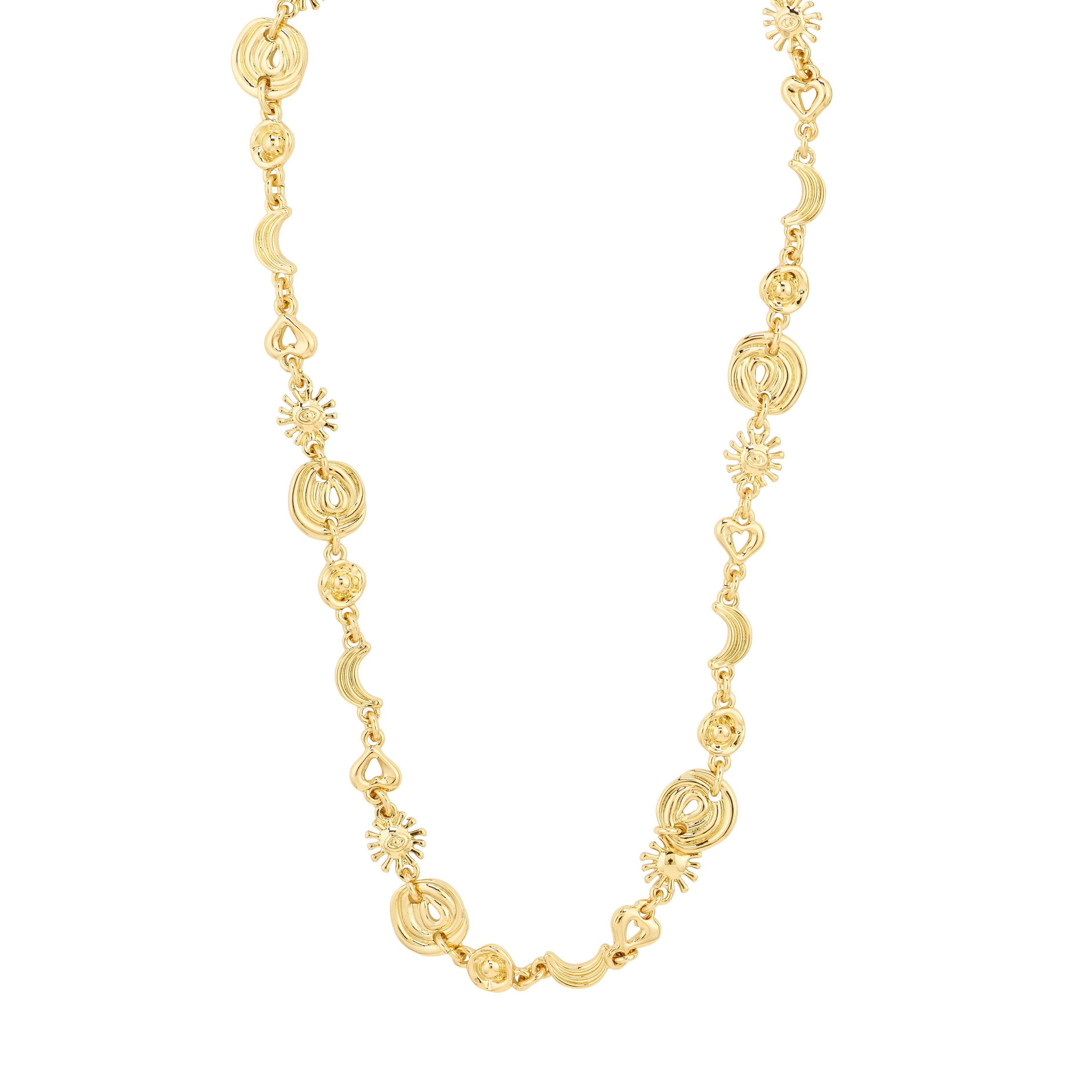 pilgrim-misha-halskette-goldplattiert-sonne-mond-und-herz-charms image 1