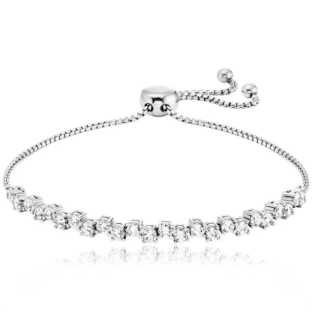 julie-julsen-tennisarmband-silber-mit-24-zirkonia image 1