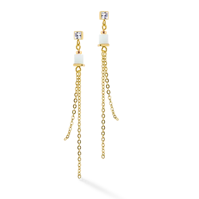 coeur-de-lion-geocube-precious-slider-closure-ohrringe-gold-multicolor-pastell image 1