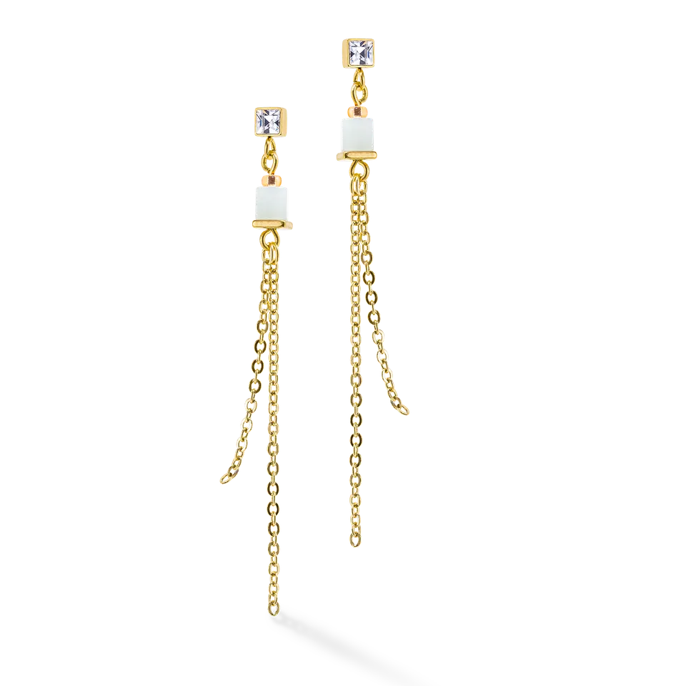 coeur-de-lion-geocube-precious-slider-closure-ohrringe-gold-multicolor-pastell image 1