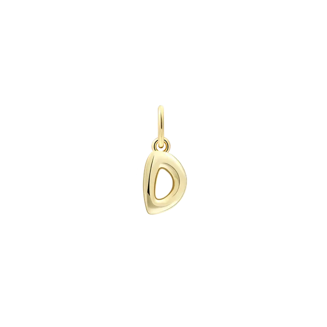 xenox-d-letter-bold-charm-buchstabe-d-925-sterlingsilber-18k-vergoldet image 1