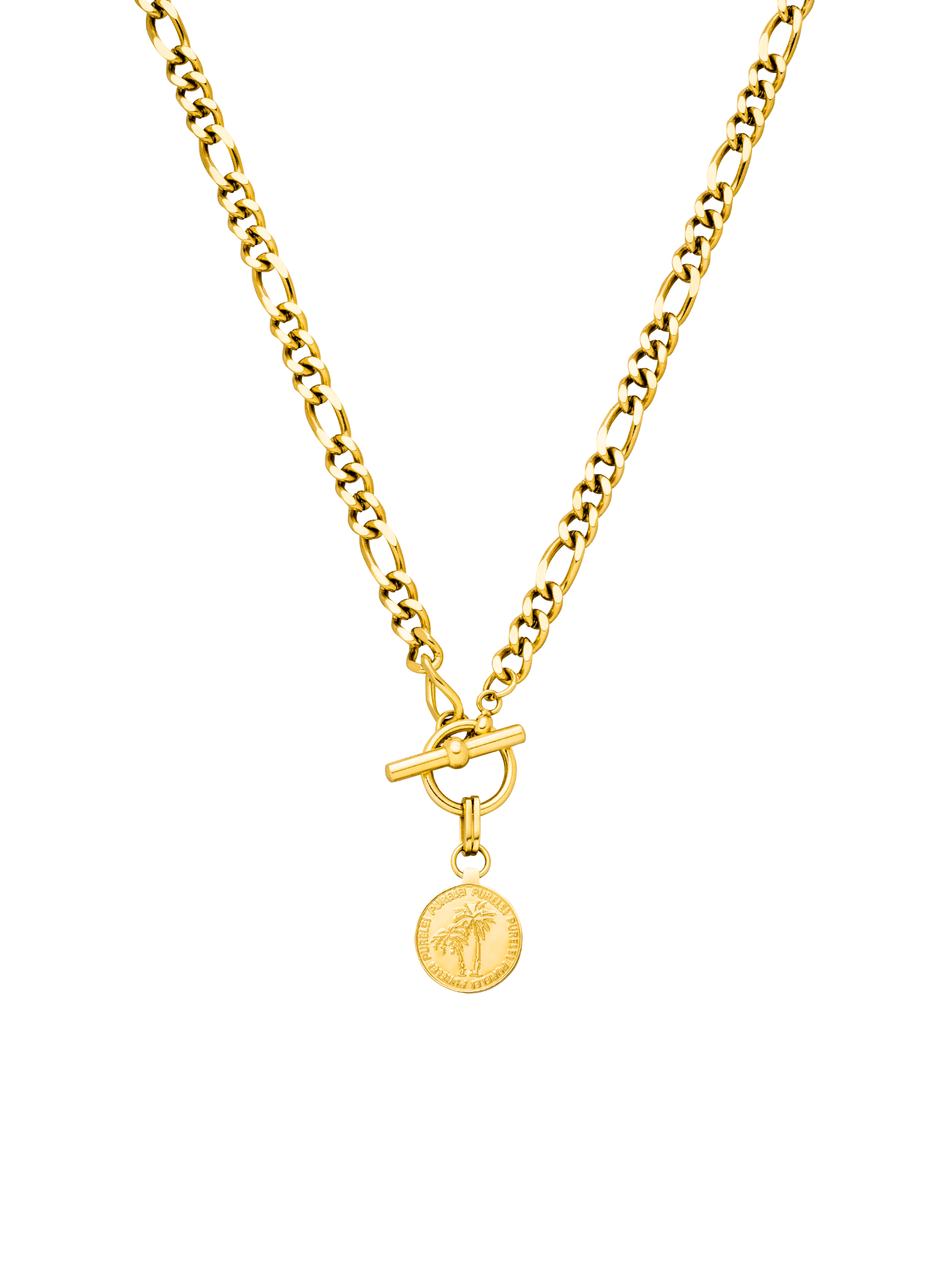 purelei-palm-kette-liz-kaeber-palmen-anh-nger-mit-knebelverschluss-40-45-cm image 1