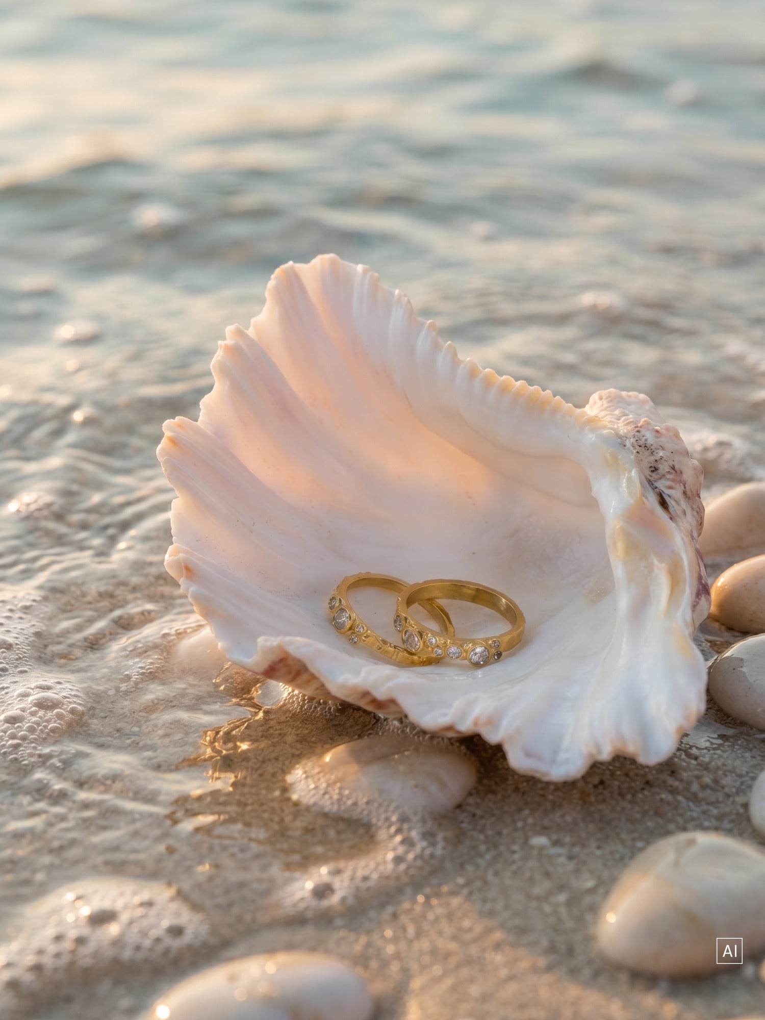purelei-coral-reef-ring-set-strukturiert-mit-zirkonia image 3