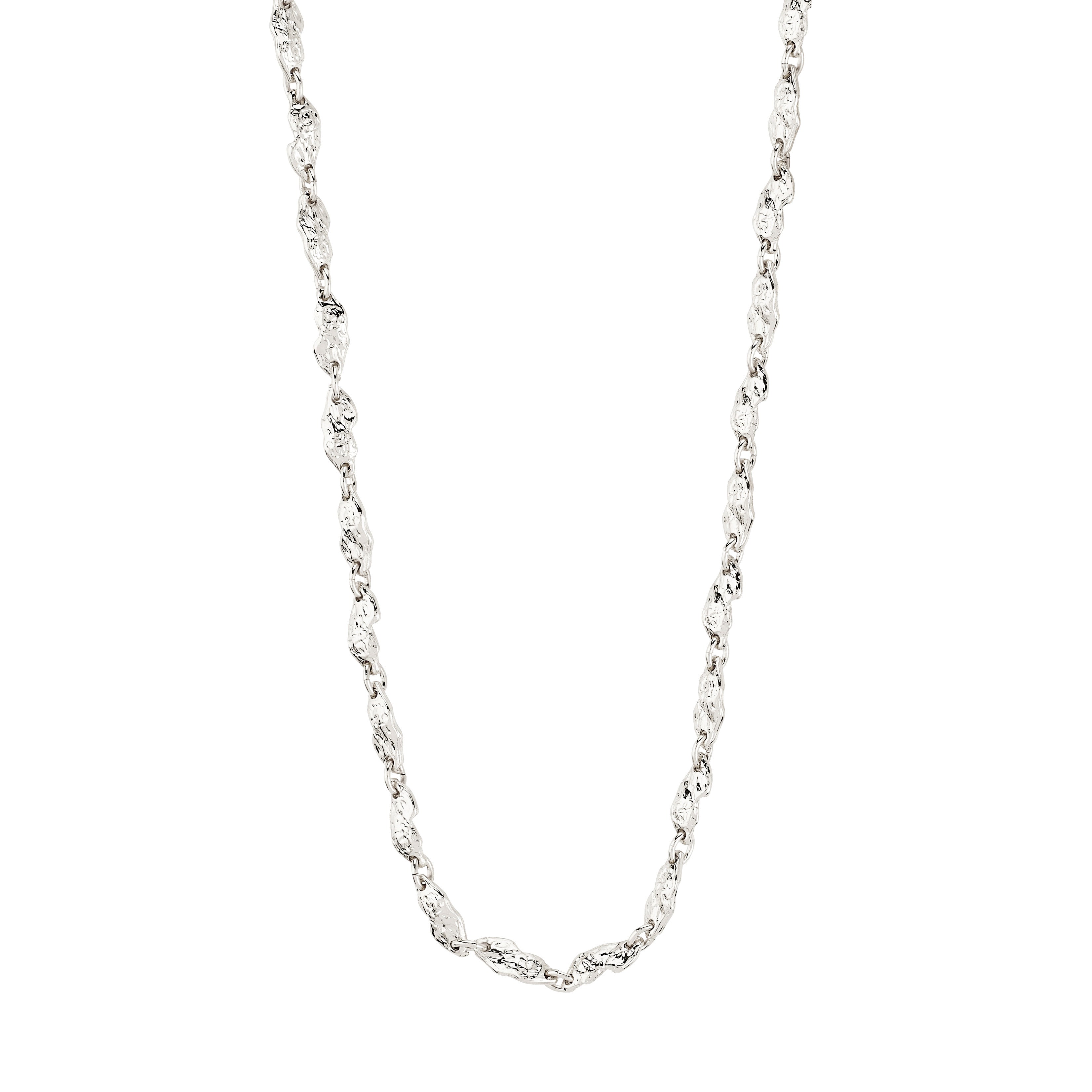 pilgrim-eliyah-halskette-strukturiert-versilbert-38-cm-15-cm image 1