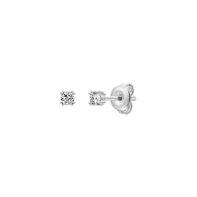 xenox-pure-essentials-ohrringe-925-sterlingsilber-rhodiniert-mit-zirkonia-7 image 1