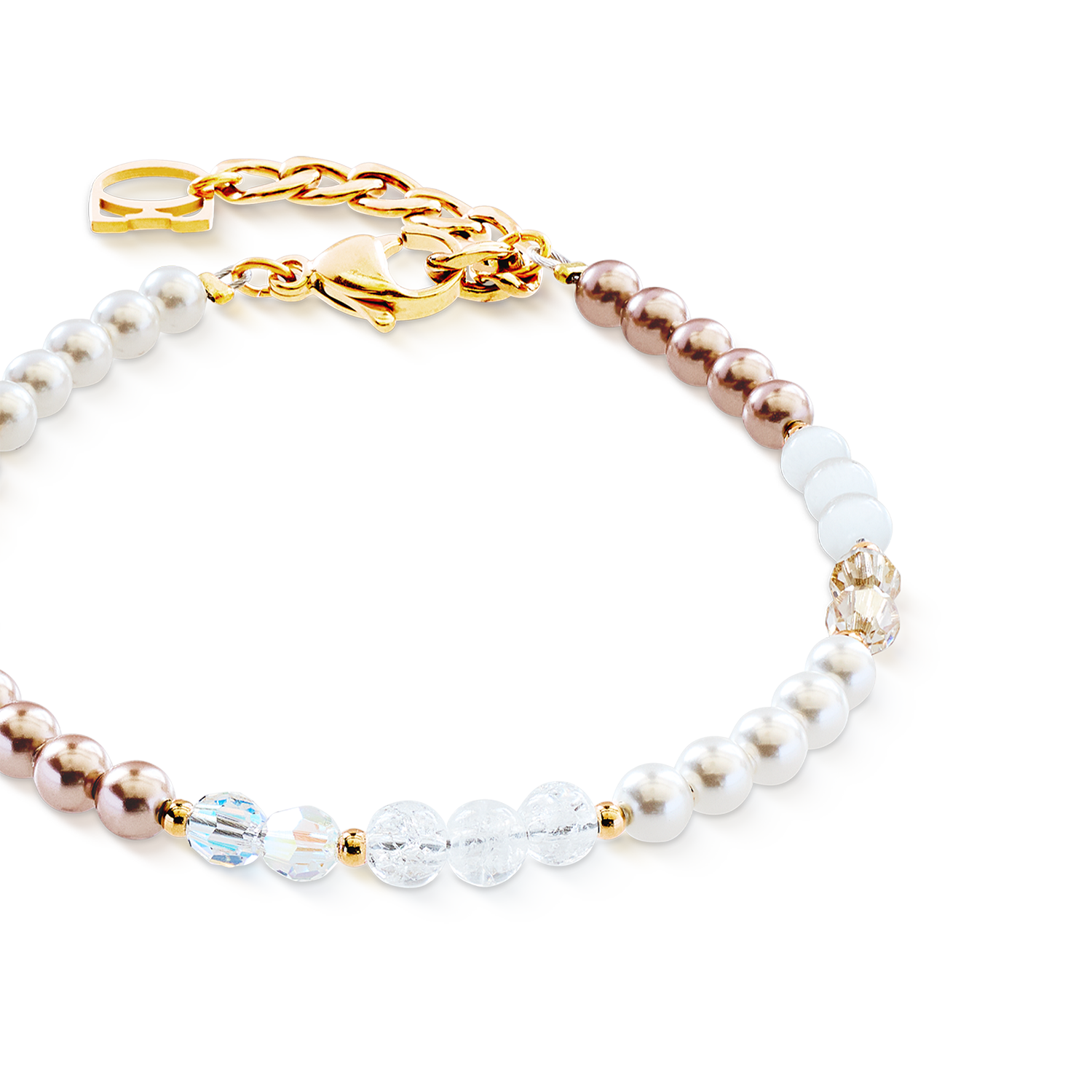 coeur-de-lion-princess-rhythm-armband-gold-blush-edelstein image 2