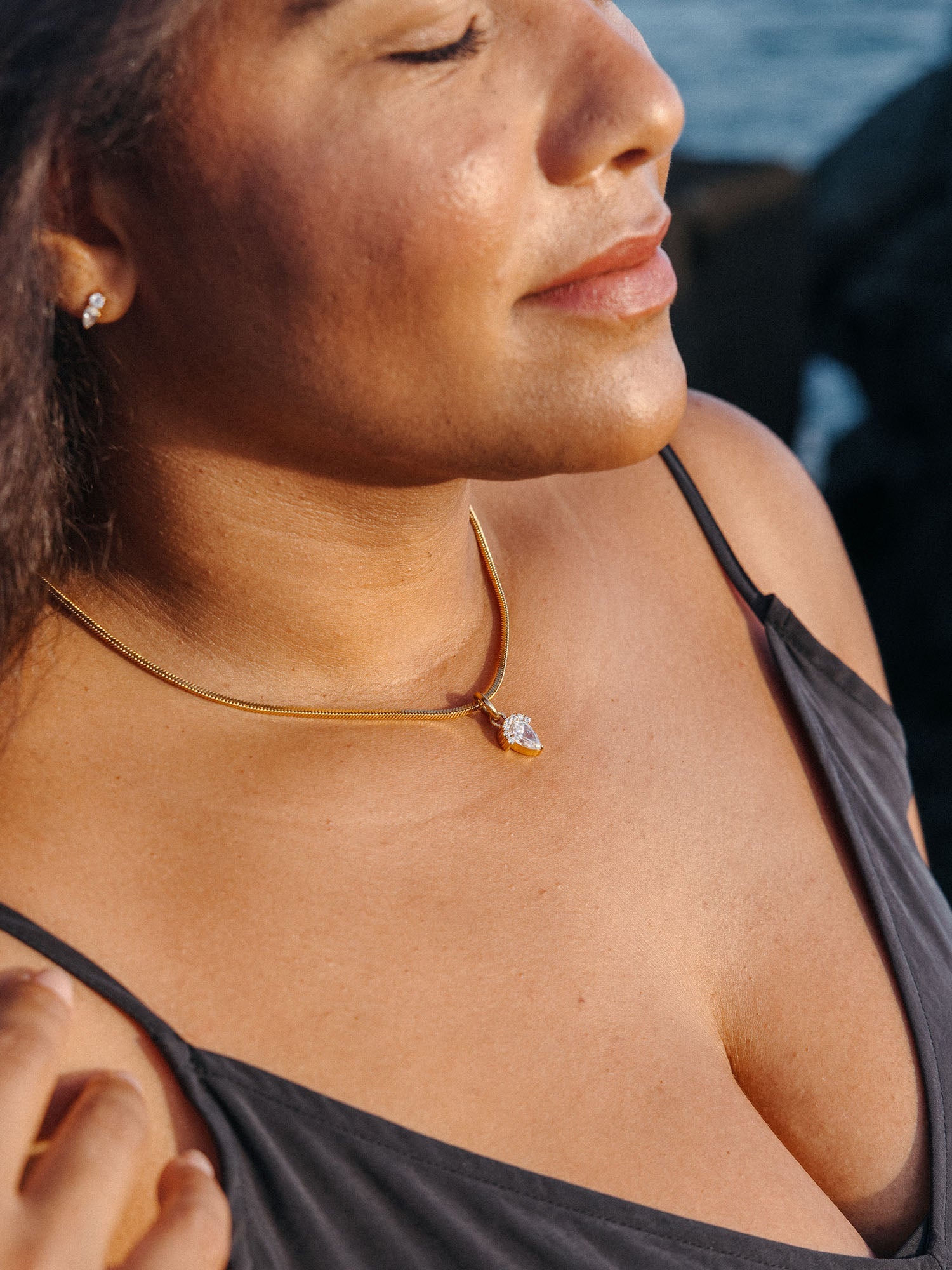 purelei-flare-kette-snake-chain-verstellbar-40-45-cm-charmtauglich image 3