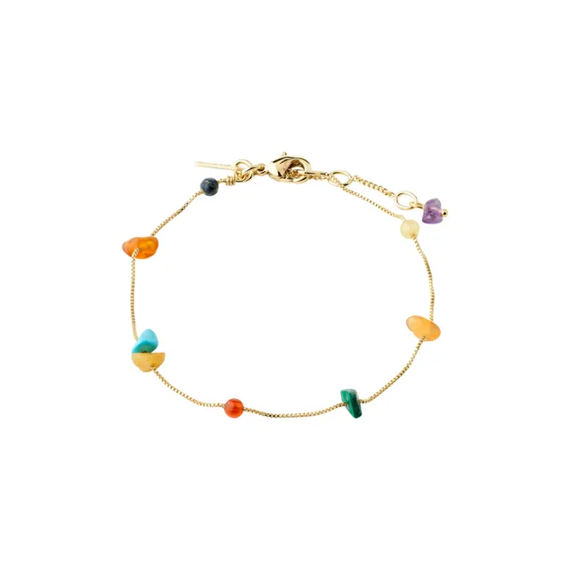 pilgrim-nari-armband-vergoldet-mit-halbedelsteinen image 1
