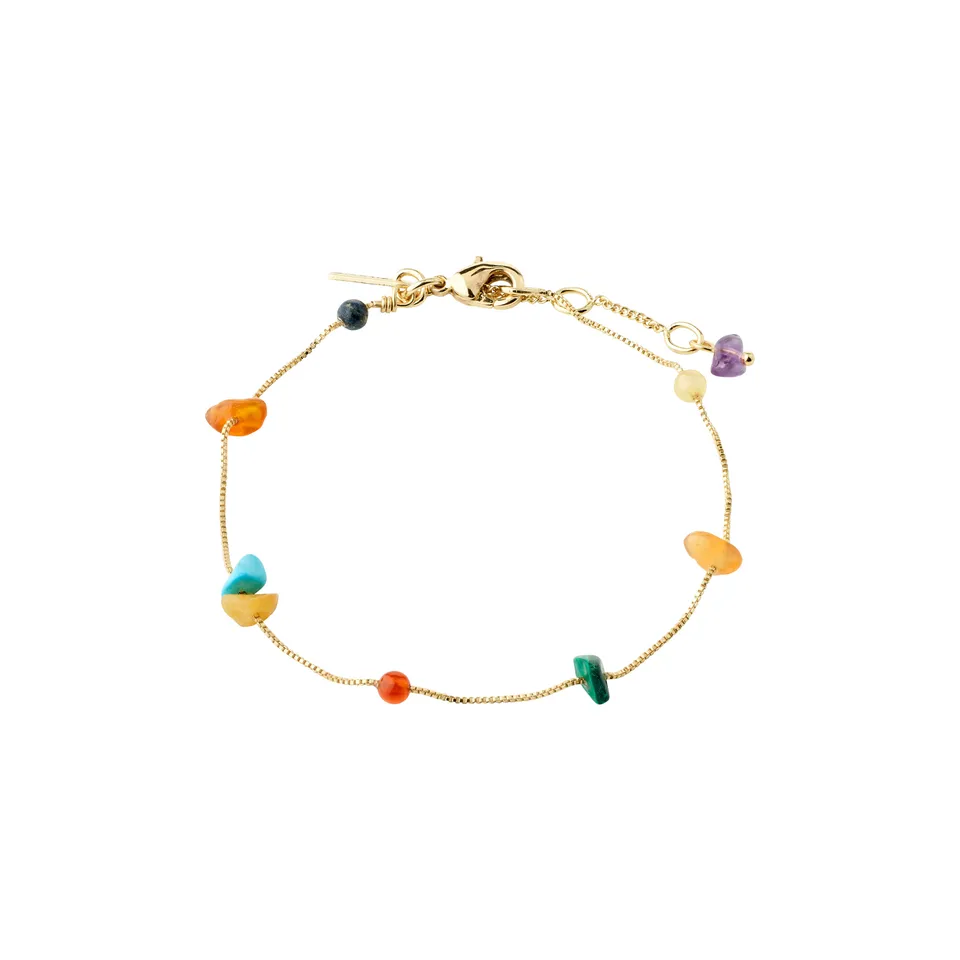 pilgrim-nari-armband-vergoldet-mit-halbedelsteinen image 1