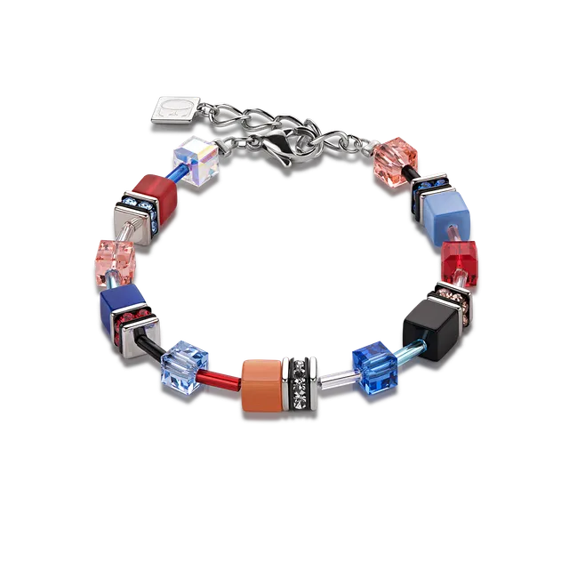 coeur-de-lion-geocube-armband-multicolor-motion-silber image 1