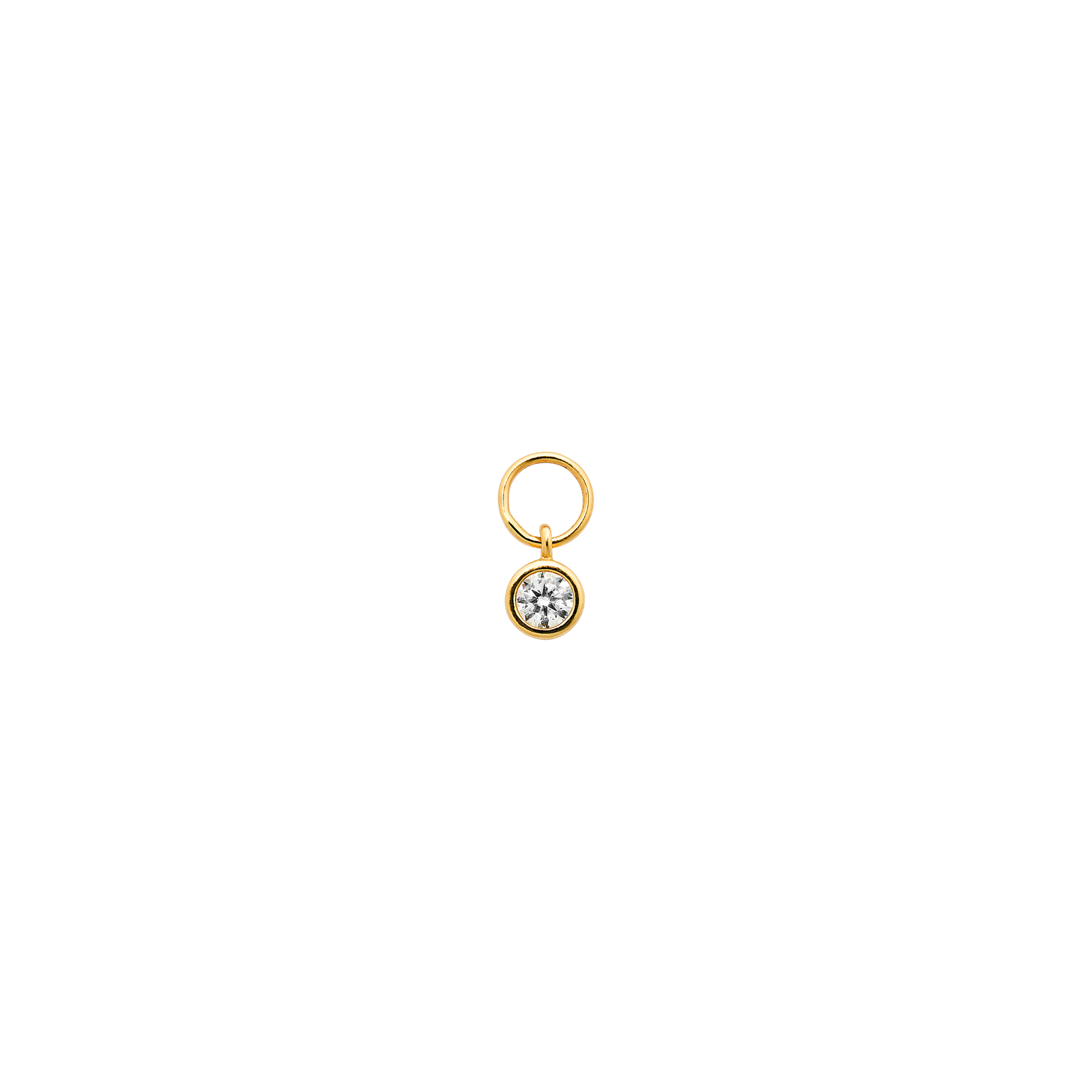 xenox-fine-isabel-ohrring-anh-nger-585-gelbgold-mit-zirkonia image 1