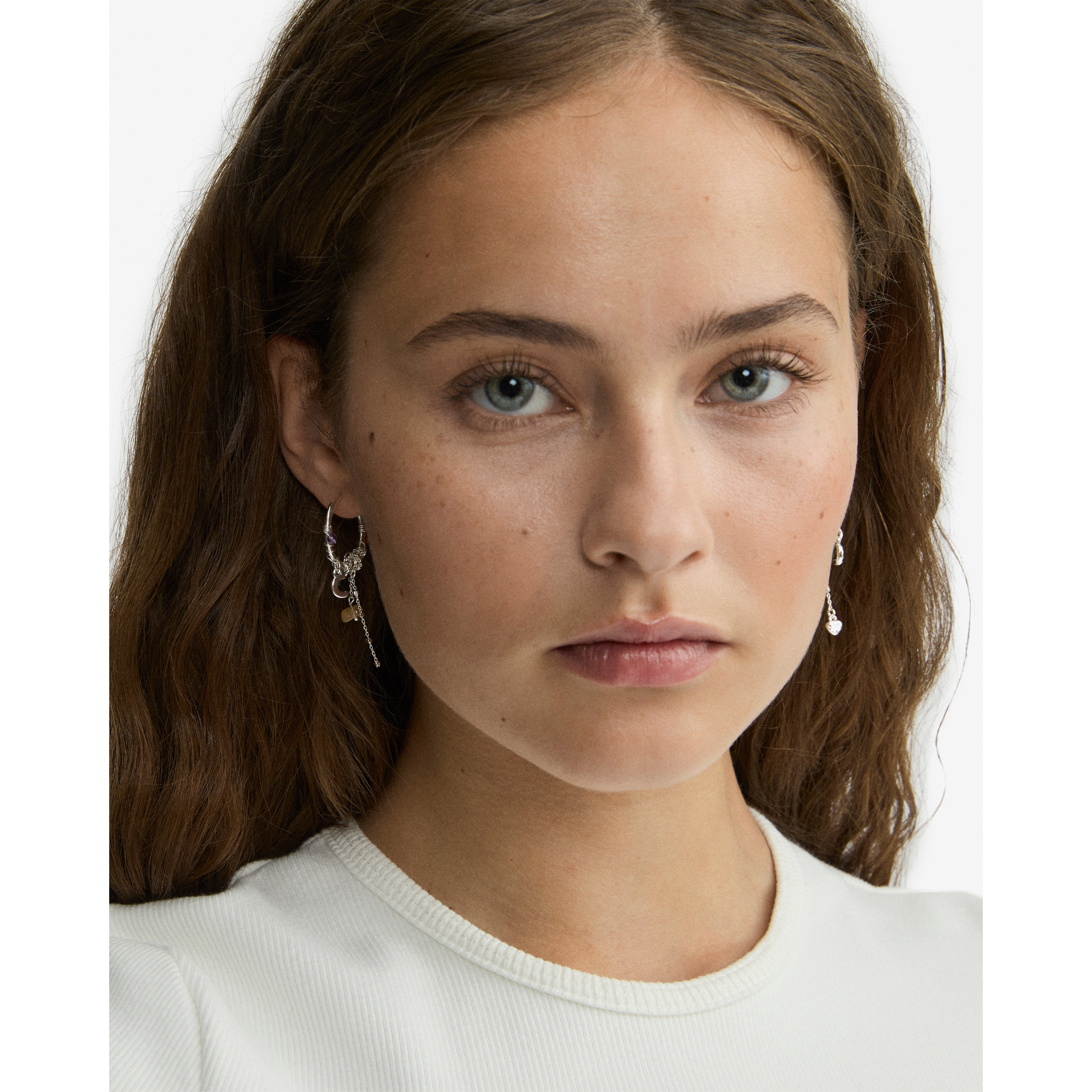pilgrim-nari-ohrringe-silberplattiert-multi-hoop-kette image 2