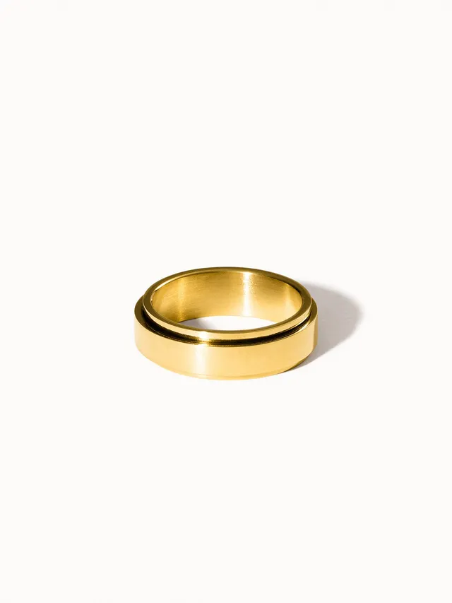 purelei-fidget-anxiety-ring-anti-stress-ring-drehbar-in-gold-silber-ros-gold image 1