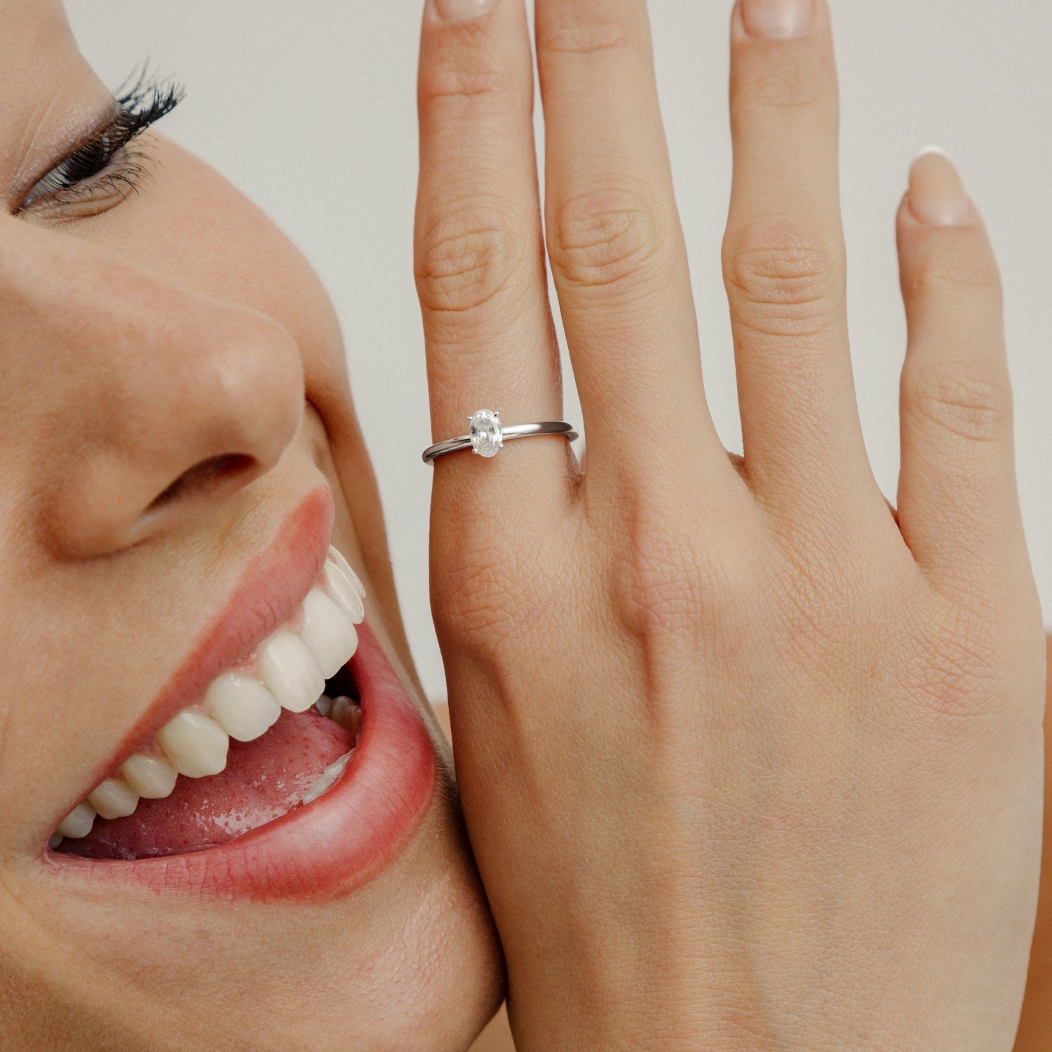 xenox-diana-ring-925-sterlingsilber-rhodiniert-mit-oval-zirkonia image 5