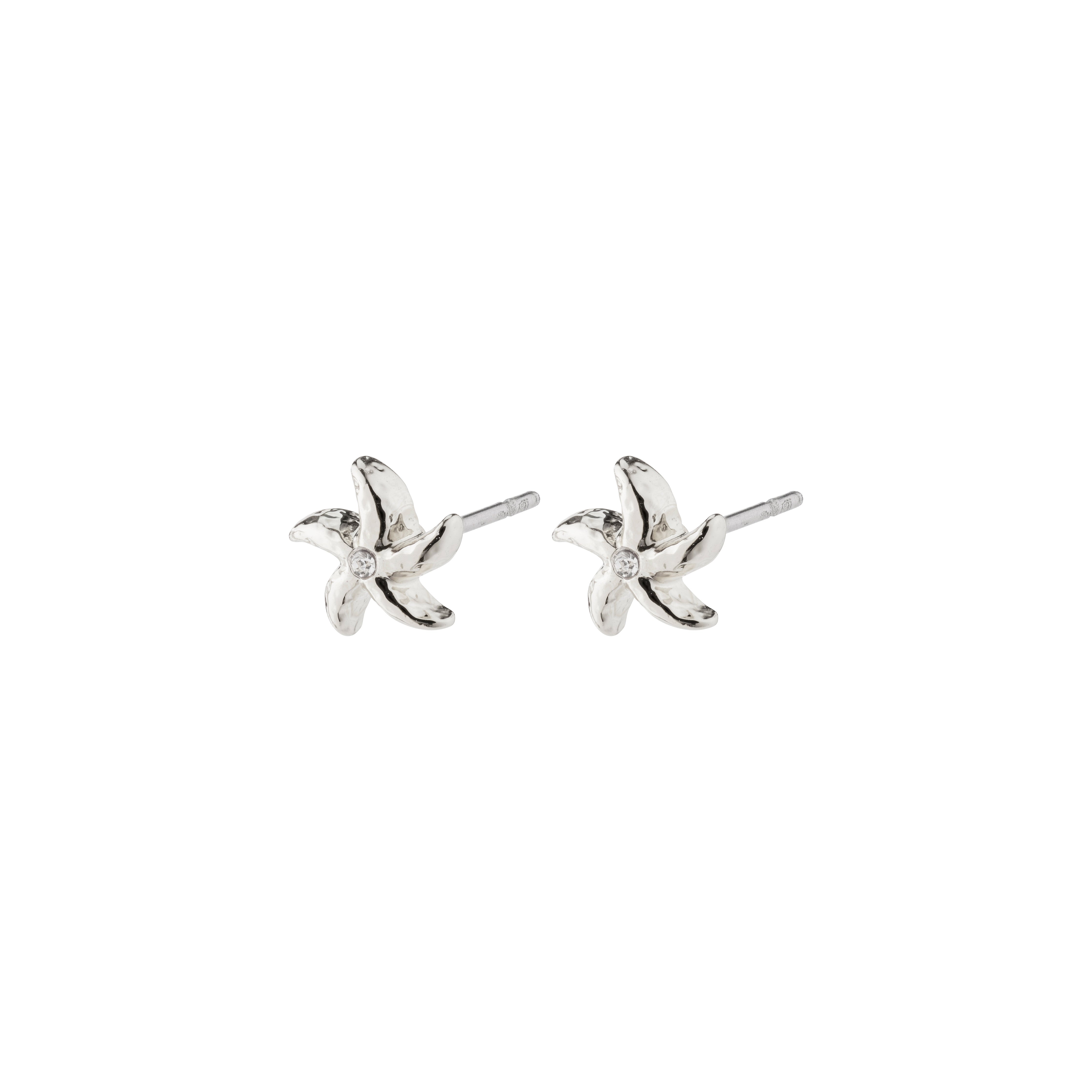 pilgrim-oakley-seestern-ohrstecker-versilbert image 1
