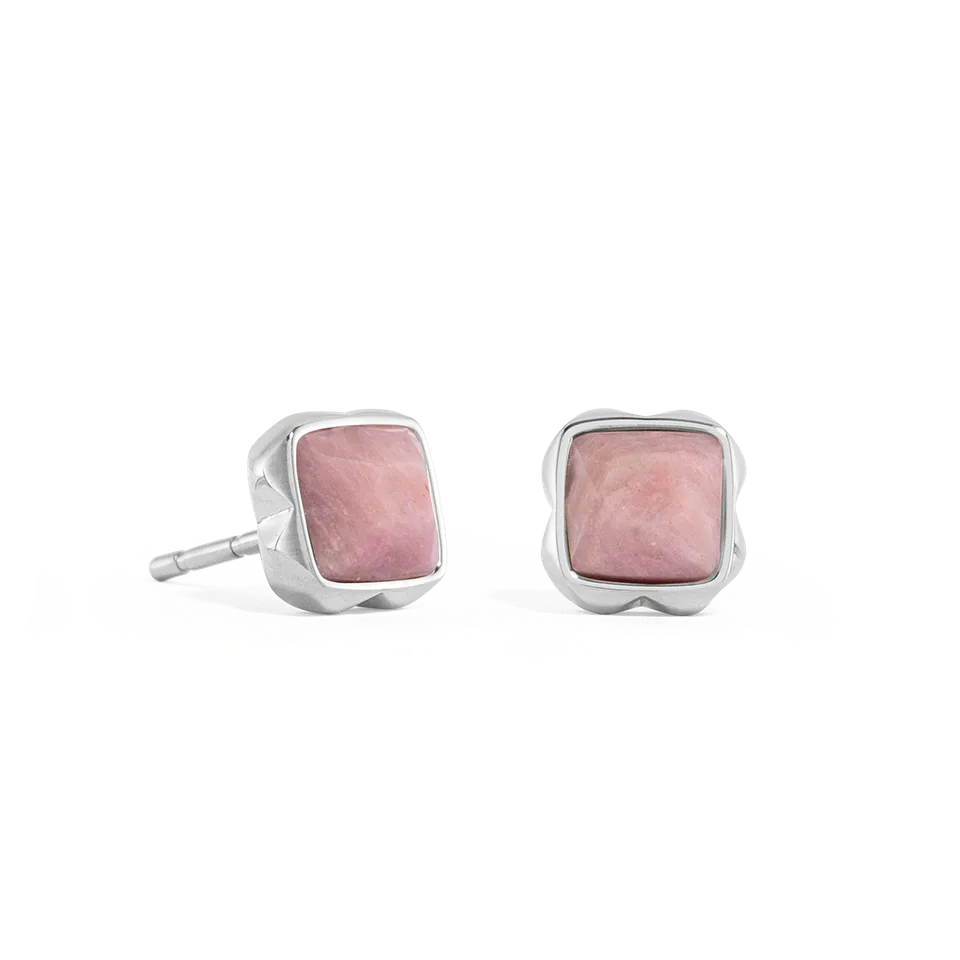 coeur-de-lion-birthstone-juli-ohrringe-rhodochrosit-silber-0-8-cm image 1
