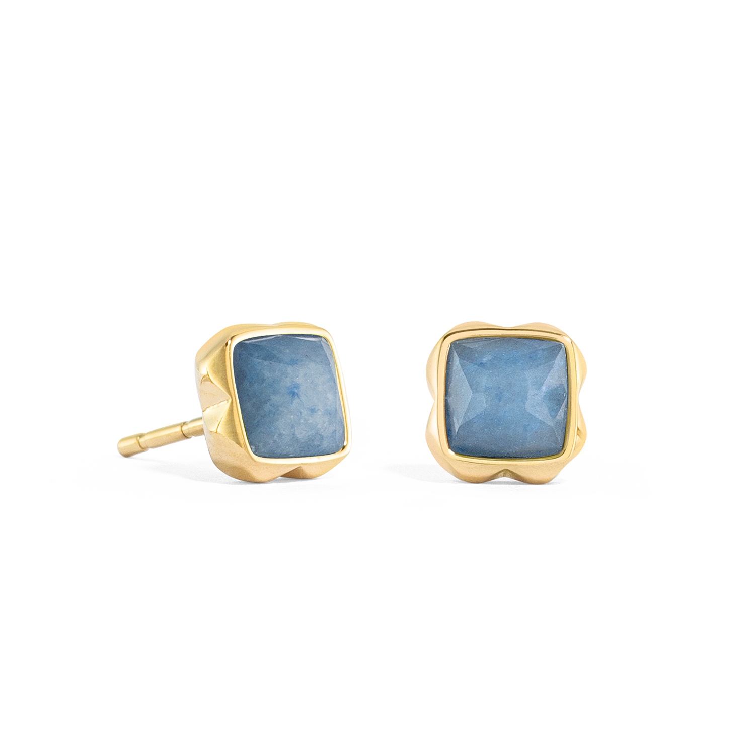 coeur-de-lion-birthstone-m-rz-ohrringe-blauer-aventurin-gold image 1