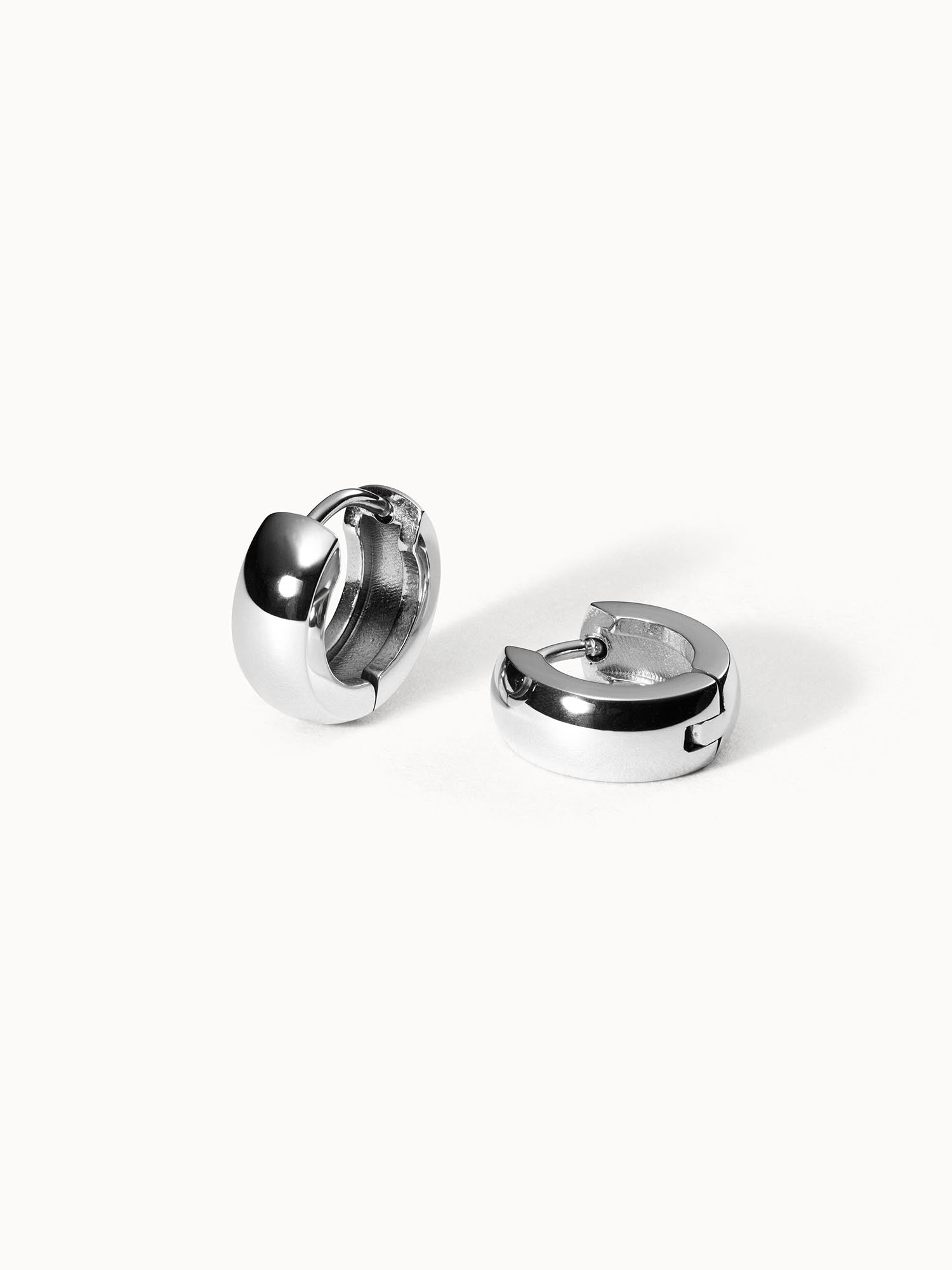 purelei-silk-ohrringe-kleine-creolen-7-4-mm-gold-silber-ros-gold-hellsilber image 3
