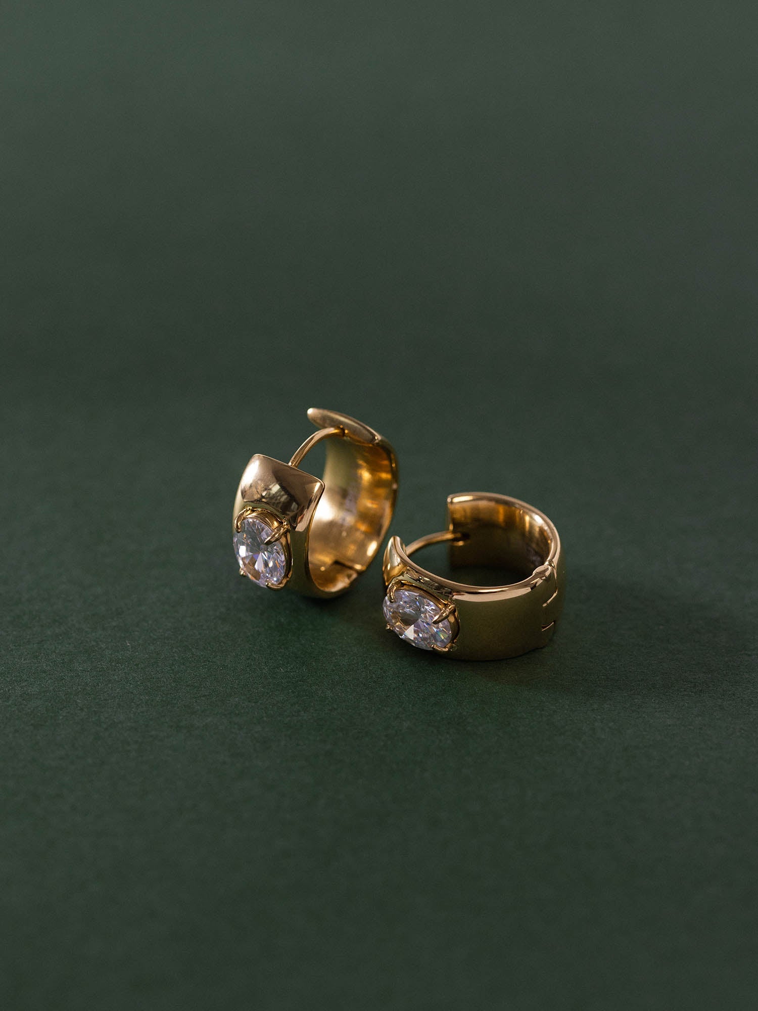 purelei-glam-ohrringe-creolen-mit-zirkonia-in-gold-ros-gold-silber image 2