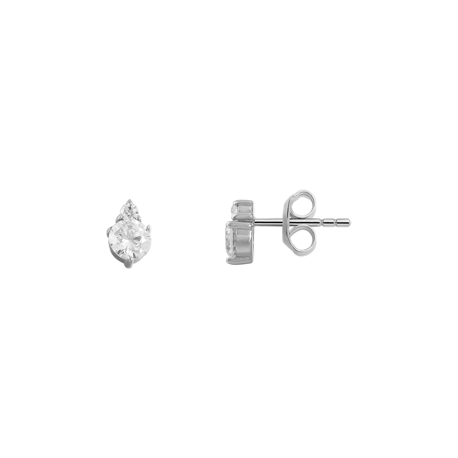 xenox-krappe-ohrringe-925-sterlingsilber-rhodiniert-2 image 1