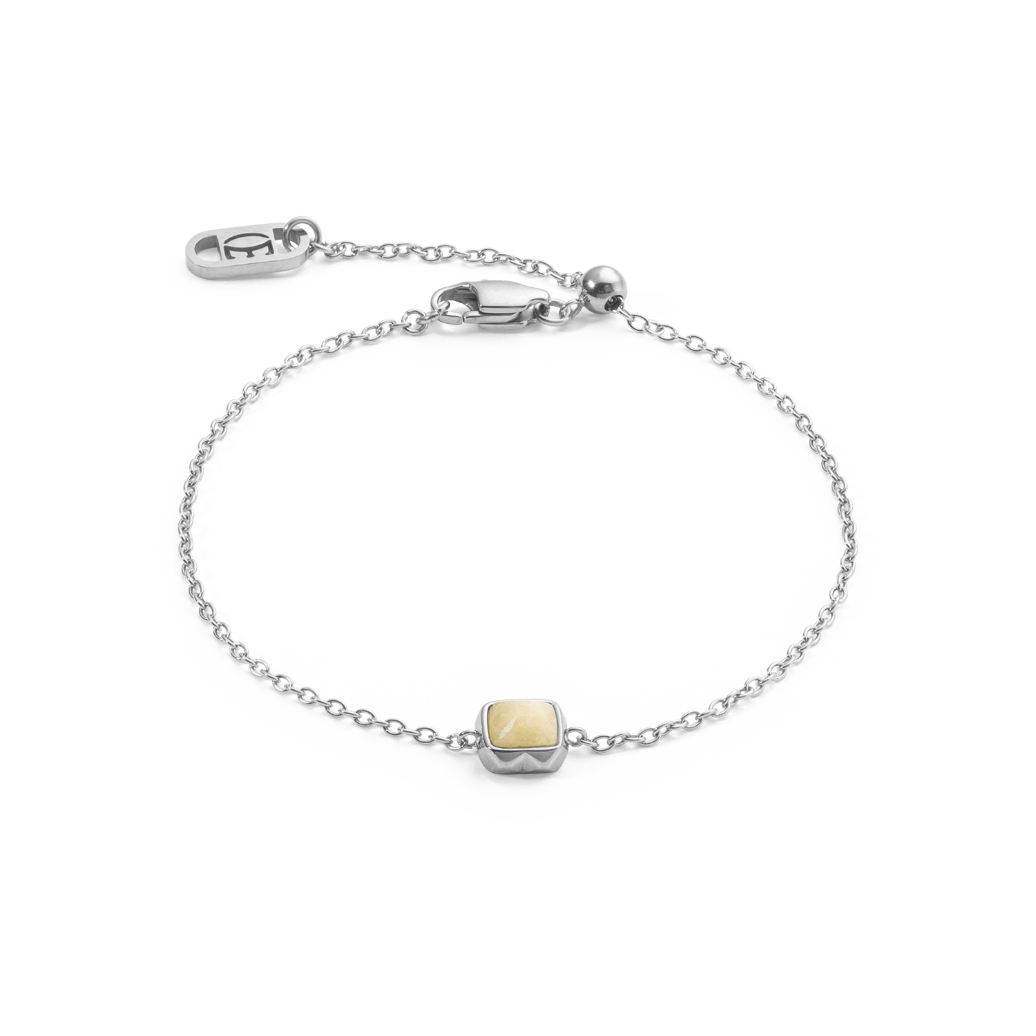 coeur-de-lion-birthstone-november-armband-citrin-silber image 1