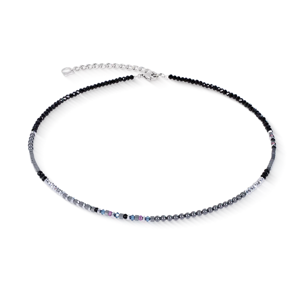 coeur-de-lion-halskette-fusion-offset-graphic-grau-schwarz-42-6-cm image 1