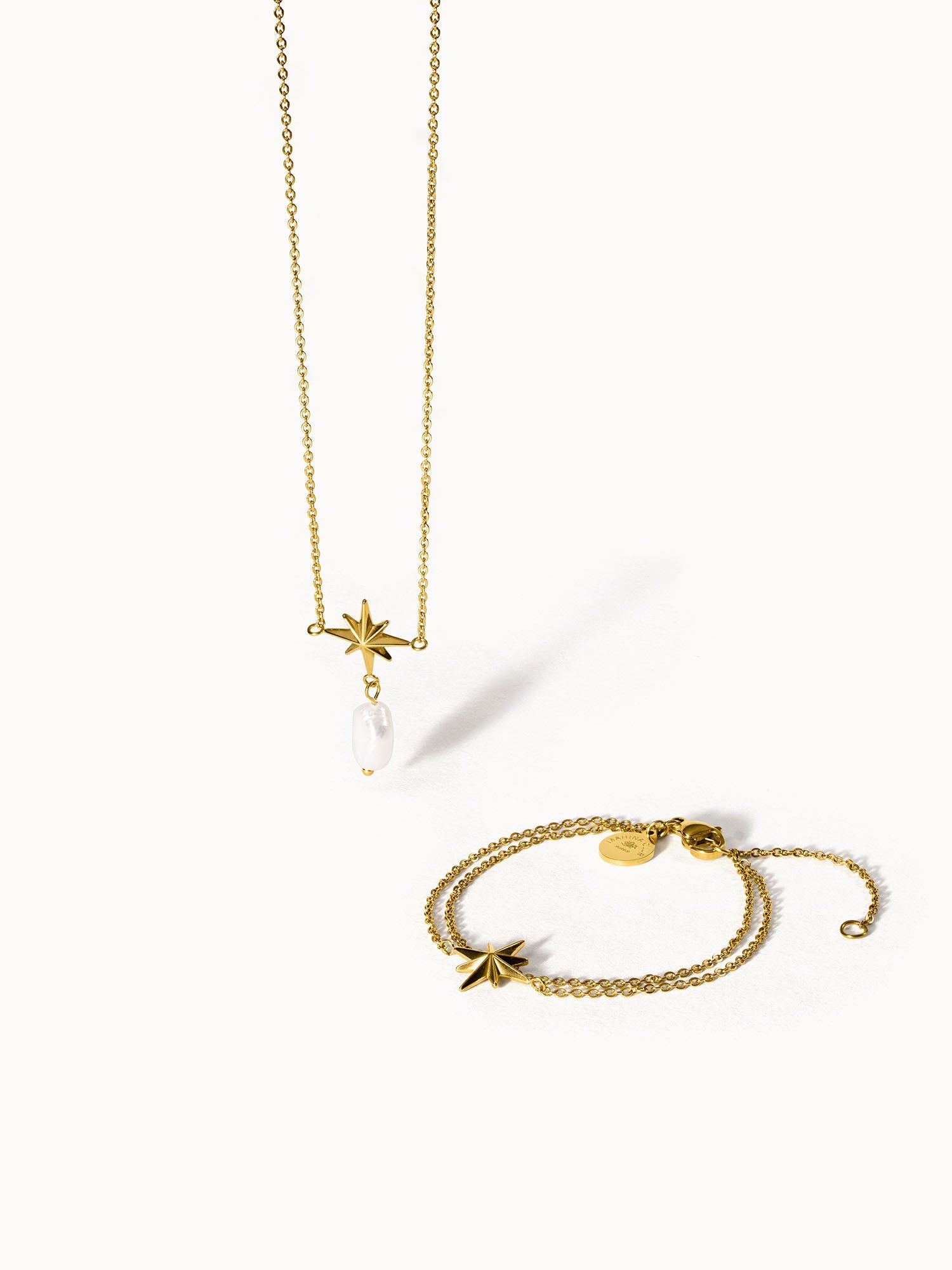 purelei-mahina-club-windrose-set-kette-doppel-armband-mit-s-wasserperle image 1