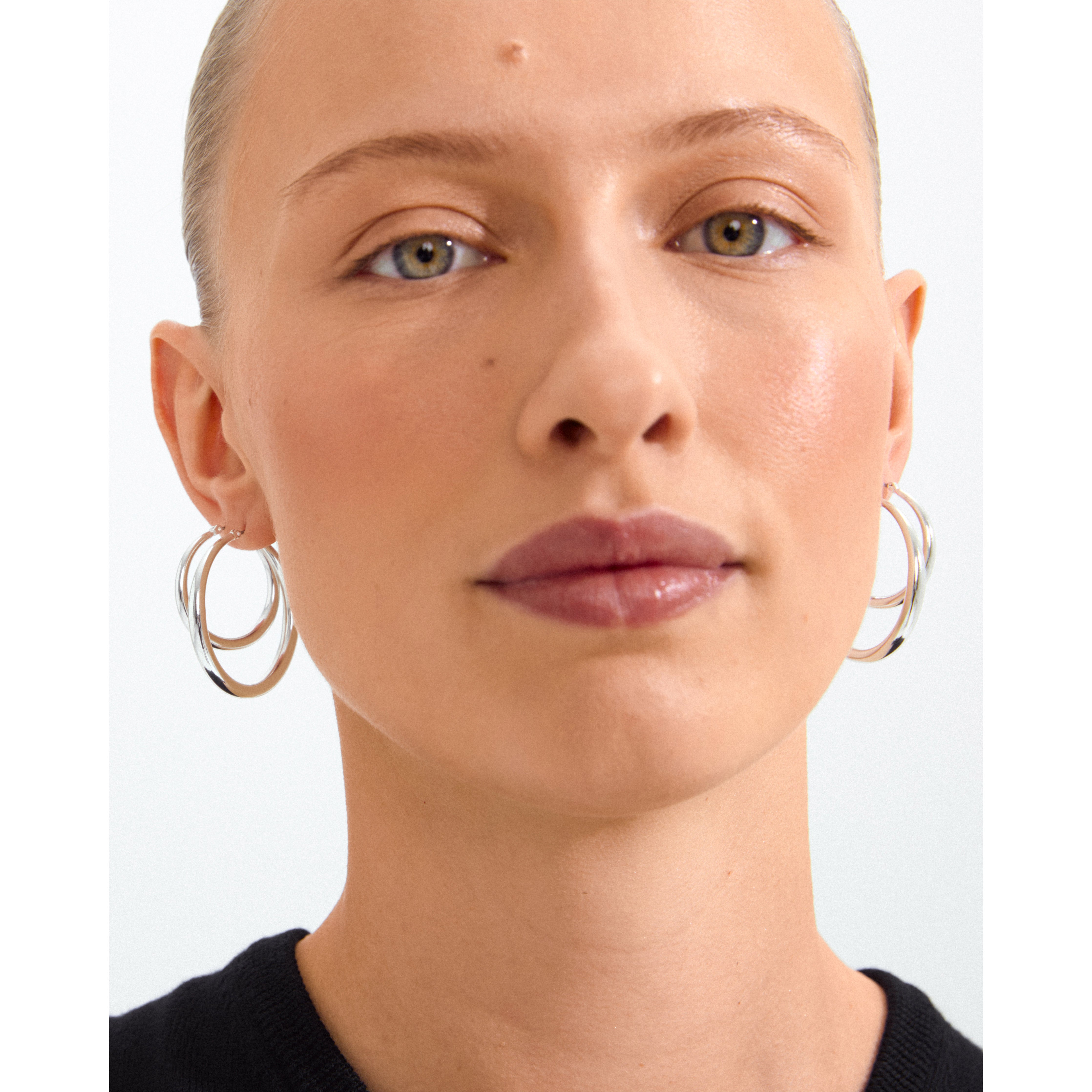 pilgrim-jorun-creolen-30-mm-versilbert image 5
