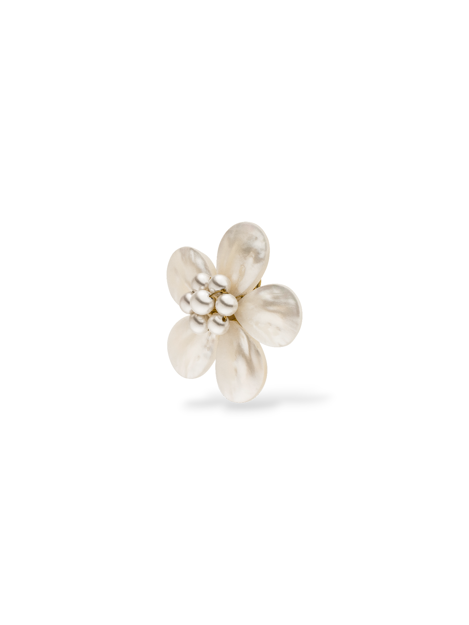 purelei-pearly-flower-charm-blumenanh-nger-aus-muschelperlen-versteckter-karabin image 1