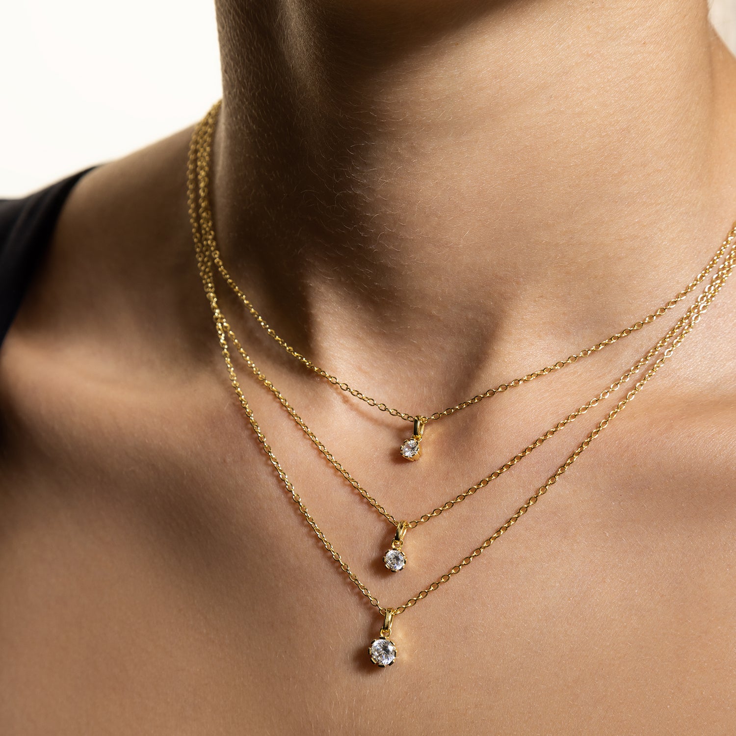 xenox-pure-essentials-halskette-925-sterlingsilber-rhodiniert-mit-zirkonia-2 image 6
