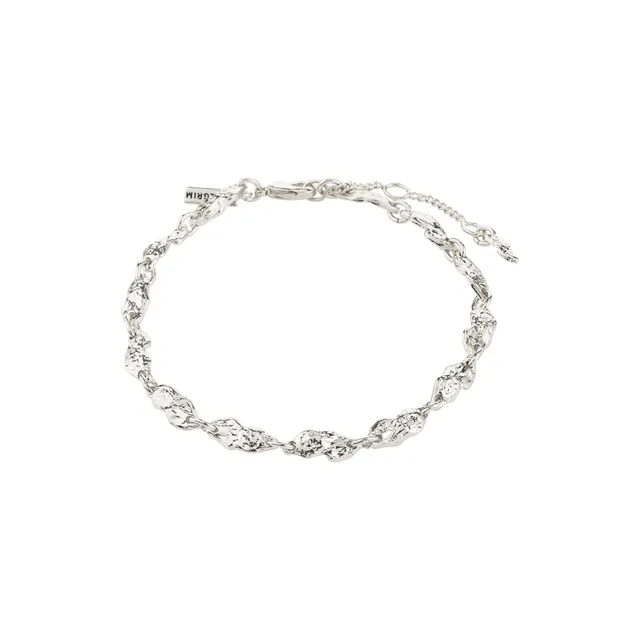 pilgrim-eliyah-armband-silber-plated-gliederarmband-rustikal image 1