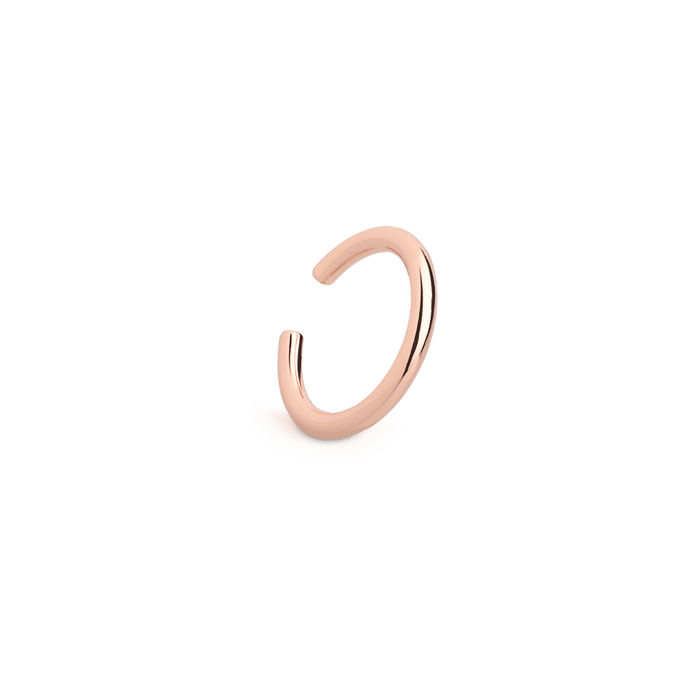 xenox-ear-cuff-925-sterlingsilber-rhodiniert-schlicht image 3