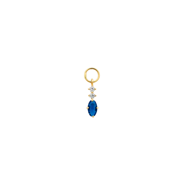 xenox-fine-celeste-ohrring-anh-nger-585-gelbgold-mit-zirkonia image 1