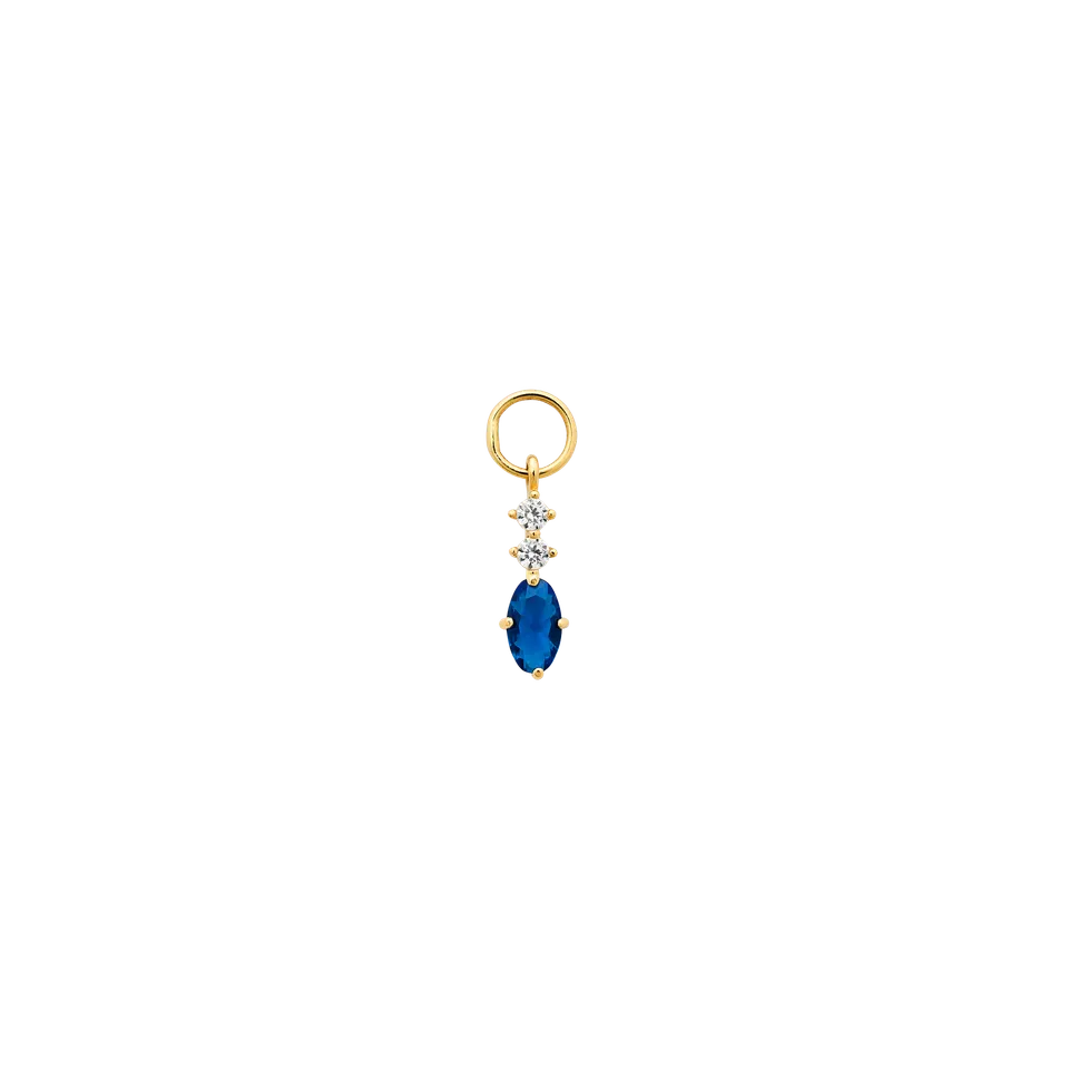 xenox-fine-celeste-ohrring-anh-nger-585-gelbgold-mit-zirkonia image 1