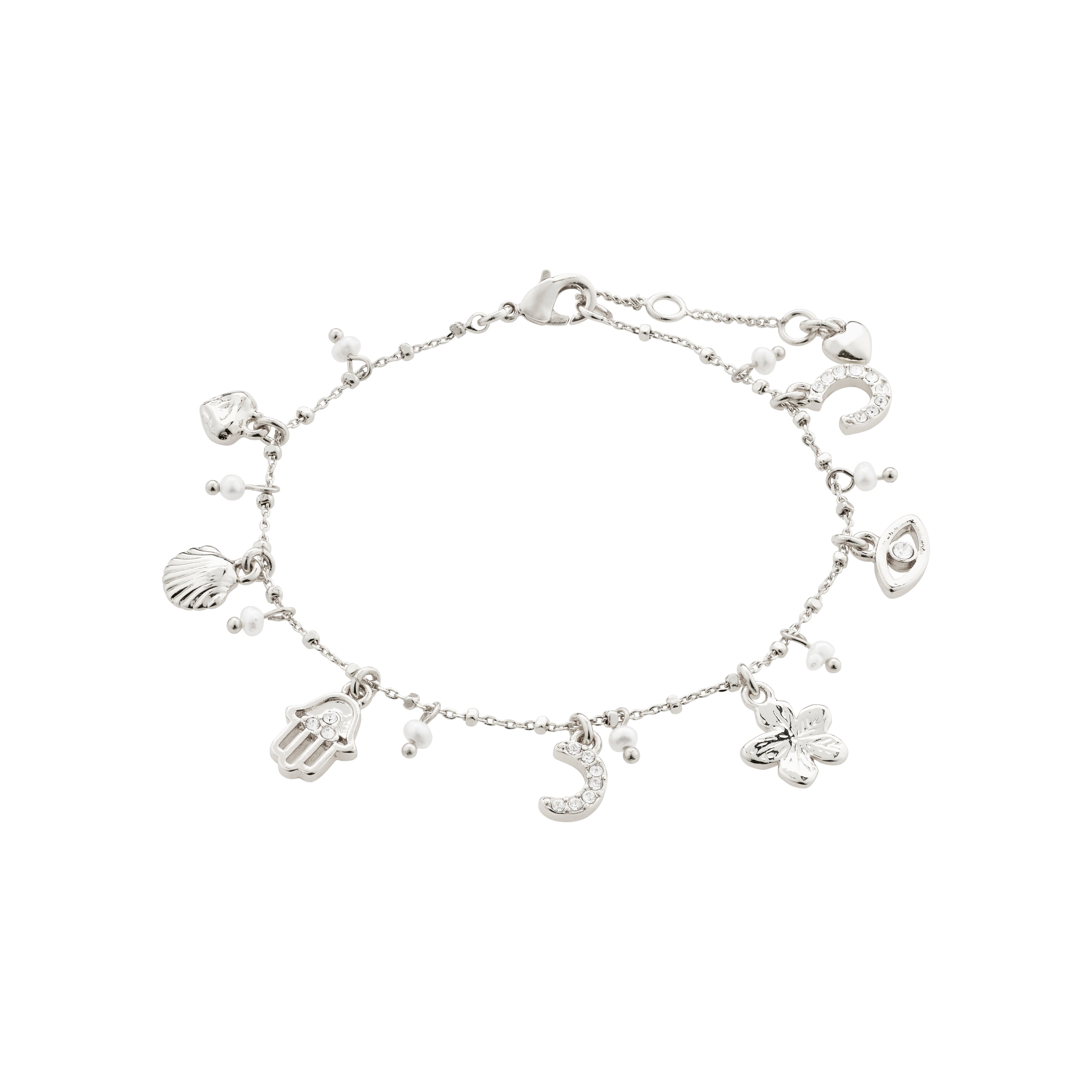 pilgrim-prucence-armband-versilbert image 1