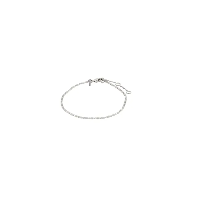 pilgrim-parisa-flachglieder-armband-versilbert image 1